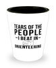 Funny Orienteer Shot Glass Tears Of The People I Beat In Orienteering