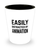 Funny Animation Shot Glass Easily Distracted By Animation