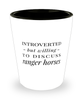 Funny Ranger Horse Shot Glass Introverted But Willing To Discuss Ranger Horses