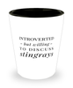 Funny Sea Creature Shot Glass Introverted But Willing To Discuss Stingrays