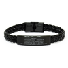 Sarcastic Athletic Trainer Gifts, Birthday Christmas Unique Braided Leather Bracelet For Athletic Trainer for Coworkers, Men, Women, Friends Being Athletic Trainer is Easy. It's Like Riding A Bike Except The Bike Is On Fire. You Are On Fire. Everything Is