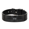 Moving to Utah Gifts, Reminder that life is full of new beginnings, Utah Christmas Friendship Black Shark Mesh Bracelet For Men, Women, Friends, Coworkers