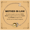 Mother-In-Law Sunflower Bracelet, Live the life you've always imagined, Inspirational Gifts For Mother-In-Law, Birthday Christmas Motivational Gifts For Mother-In-Law
