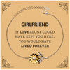 Sympathy Gifts For Loss Of Girlfriend Memorial Sunflower Bracelet Gifts, Girlfriend If love alone could have kept you here, you would have lived forever., In Loving Memory Girlfriend Remembrance Gifts