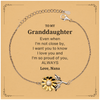 Granddaughter Gifts from Nana, Graduation Birhday Granddaughter Sunflower Bracelet Long Distance Relationship Gifts for Granddaughter Even when I'm not close by, I want you to know I love you. Love, Nana