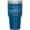 Frontliner Nurse Doctor Tumbler Government Says Im Essential Laser Etched 30oz Stainless Steel Tumbler