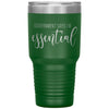 Frontliner Nurse Doctor Tumbler Government Says Im Essential Laser Etched 30oz Stainless Steel Tumbler