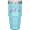 Frontliner Nurse Doctor Tumbler Government Says Im Essential Laser Etched 30oz Stainless Steel Tumbler