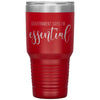 Frontliner Nurse Doctor Tumbler Government Says Im Essential Laser Etched 30oz Stainless Steel Tumbler