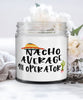Funny 911 Operator Candle Nacho Average 911 Operator 9oz Vanilla Scented Candles Soy Wax