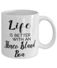 Funny Abaco Island Boa Snake Mug Life Is Better With A Abaco Island Boa Coffee Cup 11oz 15oz White