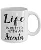 Funny Accentor Bird Mug Life Is Better With An Accentor Coffee Cup 11oz 15oz White