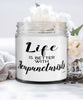 Funny Acupuncturist Candle Life Is Better With Acupuncturists 9oz Vanilla Scented Candles Soy Wax