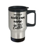 Funny Acute Care Nurse Travel Mug Instant Acute Care Nurse Just Add Coffee 14oz Stainless Steel