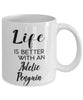 Funny Adelie Penguin  Mug Life Is Better With An Adelie Penguin Coffee Cup 11oz 15oz White