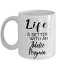 Funny Adelie Penguin  Mug Life Is Better With An Adelie Penguin Coffee Cup 11oz 15oz White