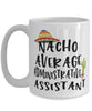 Funny Administrative Assistant Mug Nacho Average Administrative Assistant Coffee Cup 15oz White