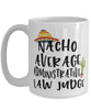 Funny Administrative Law Judge Mug Nacho Average Administrative Law Judge Coffee Cup 15oz White