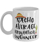 Funny Aeronautical Engineer Mug Nacho Average Aeronautical Engineer Coffee Mug 11oz White