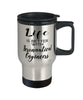 Funny Aeronautical Engineer Travel Mug life Is Better With Aeronautical Engineers 14oz Stainless Steel