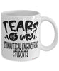 Funny Aeronautical Engineering Professor Teacher Mug Tears Of My Aeronautical Engineering Students Coffee Cup White