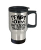 Funny Aeronautical Engineering Technologies Professor Teacher Travel Mug Tears Of My Aeronautical Engineering Technologies Students 14oz Stainless Steel