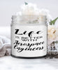 Funny Aerospace Engineer Candle Life Is Better With Aerospace Engineers 9oz Vanilla Scented Candles Soy Wax