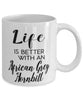 Funny African Grey Hornbill Bird Mug Life Is Better With An African Grey Hornbill Coffee Cup 11oz 15oz White