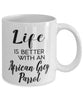 Funny African Grey Parrot Life Is Better With An African Grey Parrot Coffee Cup 11oz 15oz White