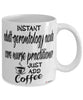 Funny AGACNP Mug Instant Adult-Gerontology Acute Care Nurse Practitioner Just Add Coffee Cup White