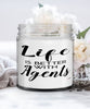 Funny Agent Candle Life Is Better With Agents 9oz Vanilla Scented Candles Soy Wax