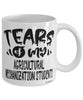 Funny Agricultural Mechanization Professor Teacher Mug Tears Of My Agricultural Mechanization Students Coffee Cup White