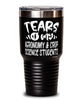 Funny Agronomy Crop Science Professor Teacher Tumbler Tears Of My Agronomy Crop Science Students 30oz Stainless Steel Black