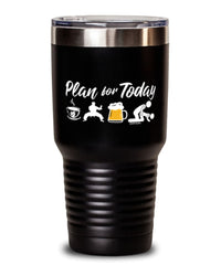Funny Aikidoka Tumbler Adult Humor Plan For Today Aikido 30oz Stainless Steel