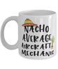 Funny Aircraft Mechanic Mug Nacho Average Aircraft Mechanic Coffee Mug 11oz White