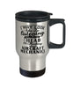 Funny Aircraft Mechanic Travel Mug I May Look Like I'm Listening But In My Head I'm Thinking About Aircraft Mechanics 14oz Stainless Steel