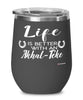 Funny Akhal-teke Horse Wine Glass Life Is Better With An Akhal-teke 12oz Stainless Steel Black