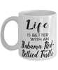 Funny Alabama Red-bellied Turtle Mug Life Is Better With An Alabama Red-bellied Turtle Coffee Cup 11oz 15oz White
