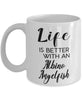 Funny Albino Angelfish Mug Life Is Better With An Albino Angelfish Coffee Cup 11oz 15oz White