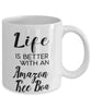 Funny Amazon Tree Boa Snake Mug Life Is Better With An Amazon Tree Boa Coffee Cup 11oz 15oz White