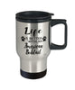 Funny American Bobtail Cat Travel Mug life Is Better With An American Bobtail 14oz Stainless Steel