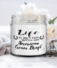 Funny American Cream Draft Horse Candle Life Is Better With An American Cream Draft 9oz Vanilla Scented Candles Soy Wax