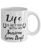 Funny American Cream Draft Horse Mug Life Is Better With An American Cream Draft Coffee Cup 11oz 15oz White