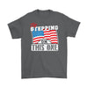 Funny American Patriot US Flag Try Stepping on This One Gildan Mens T-Shirt