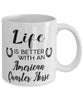 Funny American Quarter Horse Mug Life Is Better With An American Quarter Horse Coffee Cup 11oz 15oz White