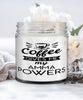 Funny Amma Candle Coffee Gives Me My Amma Powers 9oz Vanilla Scented Candles Soy Wax