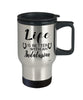 Funny Andalusian Horse Travel Mug life Is Better With An Andalusian 14oz Stainless Steel