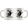 Funny Anglerfish Mug Night Fishing 11oz White Coffee Mugs