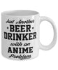 Funny Anime Mug Just Another Beer Drinker With An Anime Problem Coffee Cup 11oz White