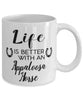 Funny Appaloosa Horse Mug Life Is Better With An Appaloosa Horse Coffee Cup 11oz 15oz White